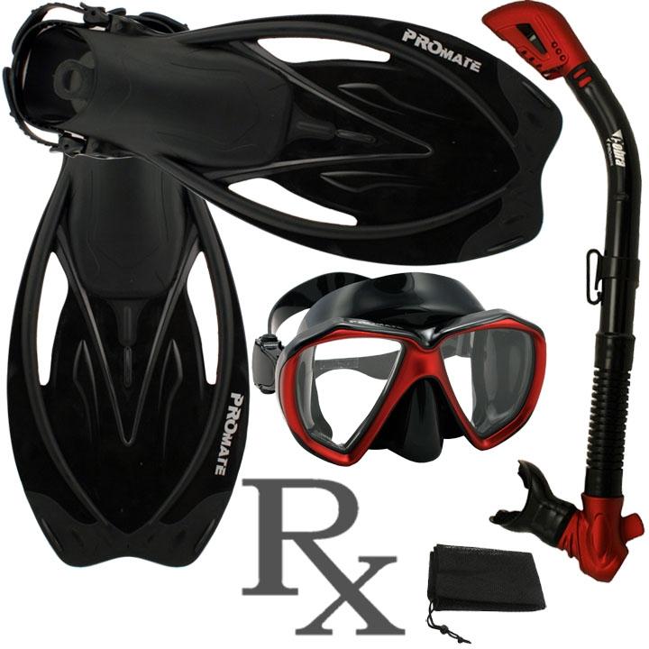 Snorkel Mask for Glasses Wearers Fits Over Glasses GetWetStore