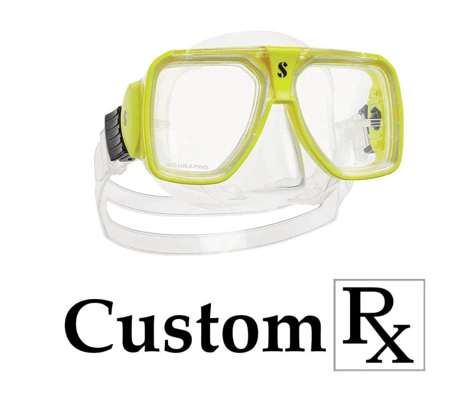 Full Face Prescription Scuba Goggles OTS Spectrum Full Face Mask