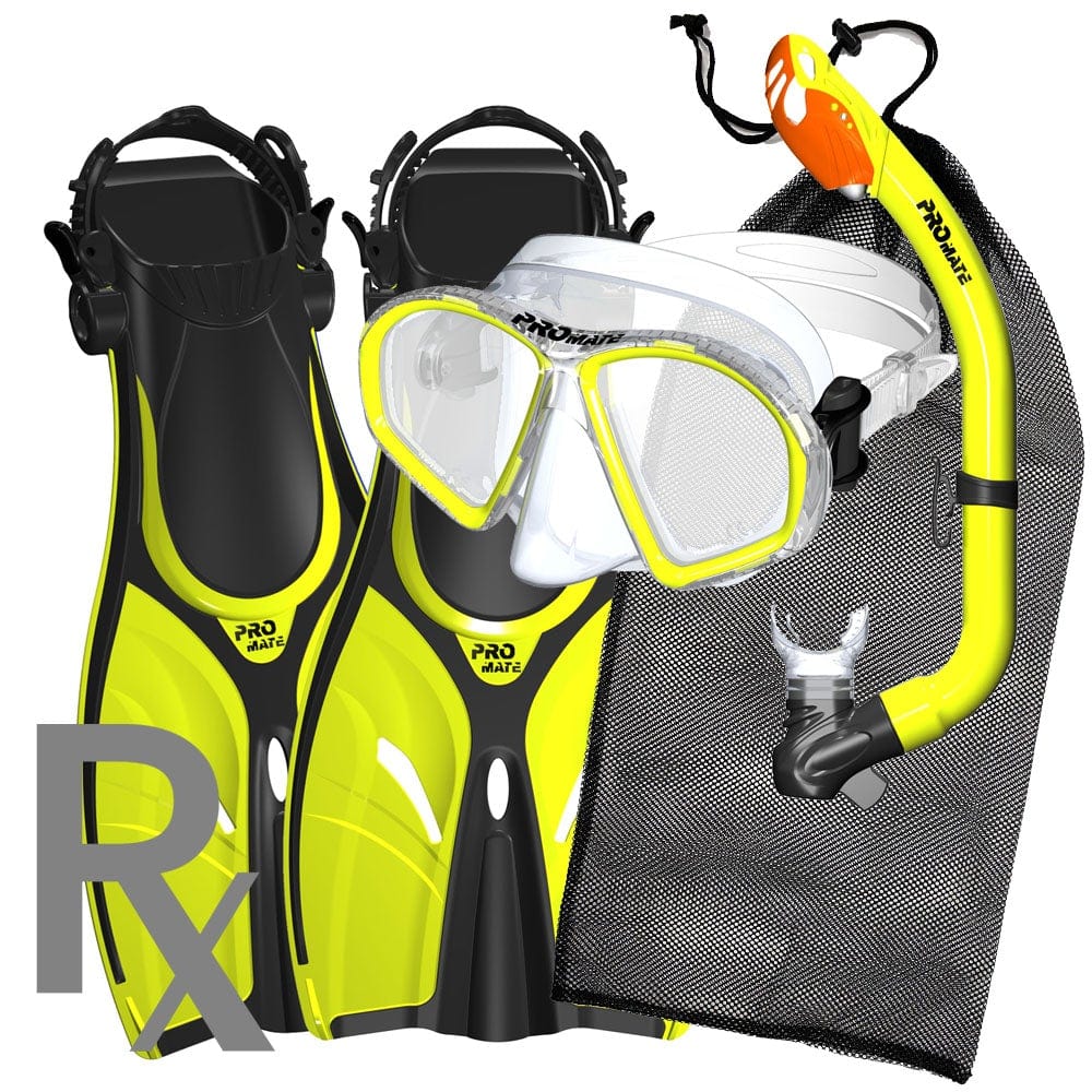 Nearsighted Snorkeling Gear for Adults Youth, Professional Full