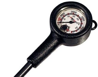 Promate Dual Dial Scuba Diving Gauge Console Tank Pressure Temperature - GP100