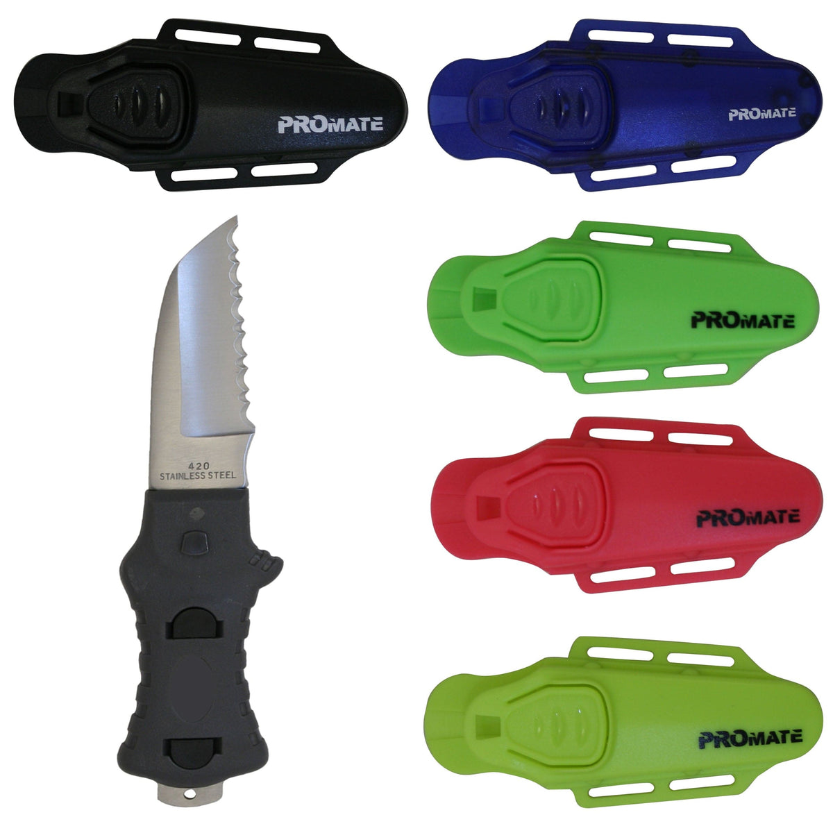 Promate Point Tip BC Dive Knife (3 In Blade) - KF270 – GetWetStore