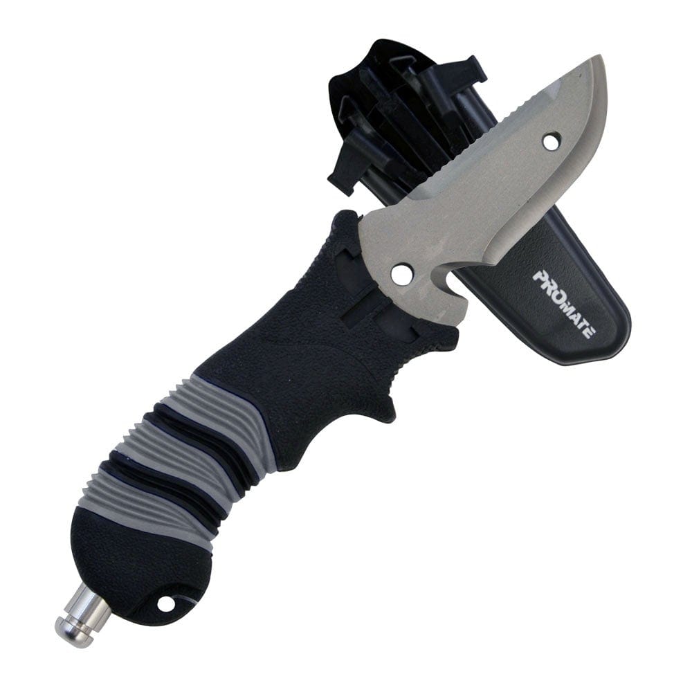 Promate Sharp Tip Titanium Dive BC Knife (3 Blade) - KF290