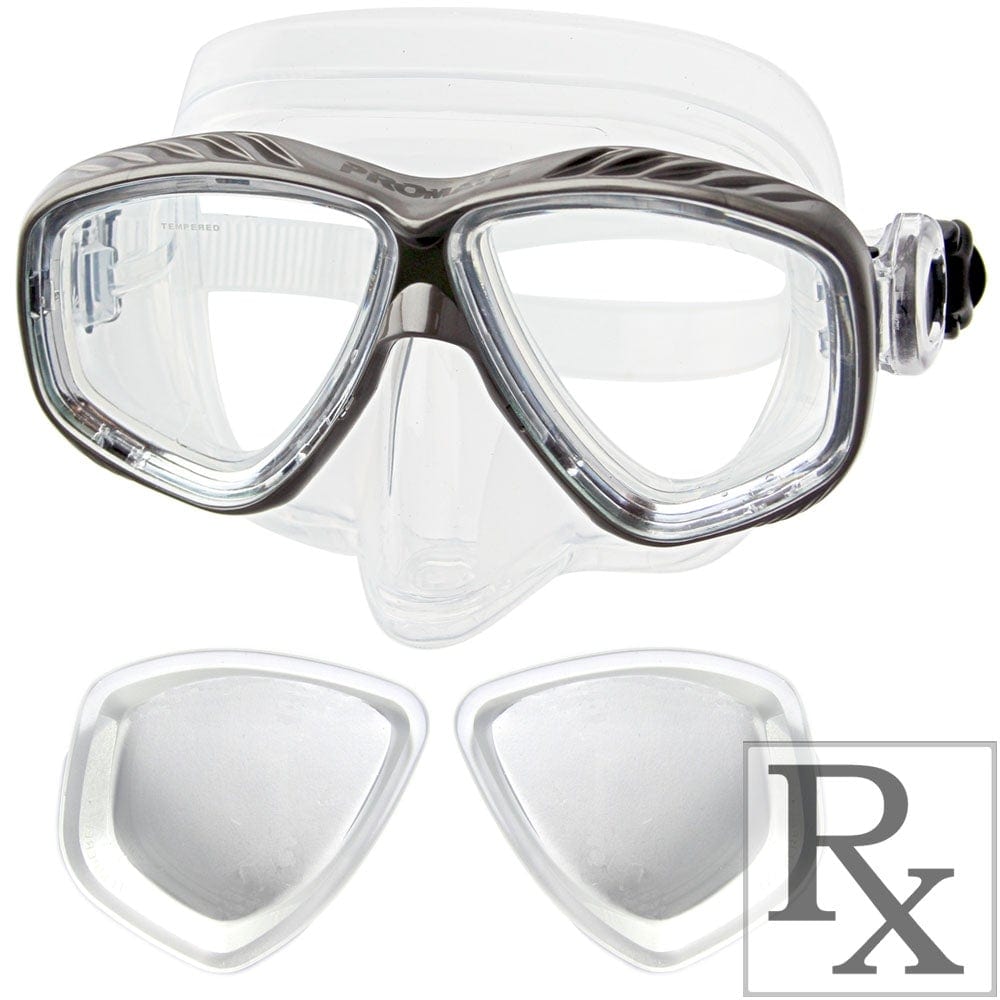 Promate Pro Viewer Prescription R/X Dive Snorkeling Mask - – GetWetStore