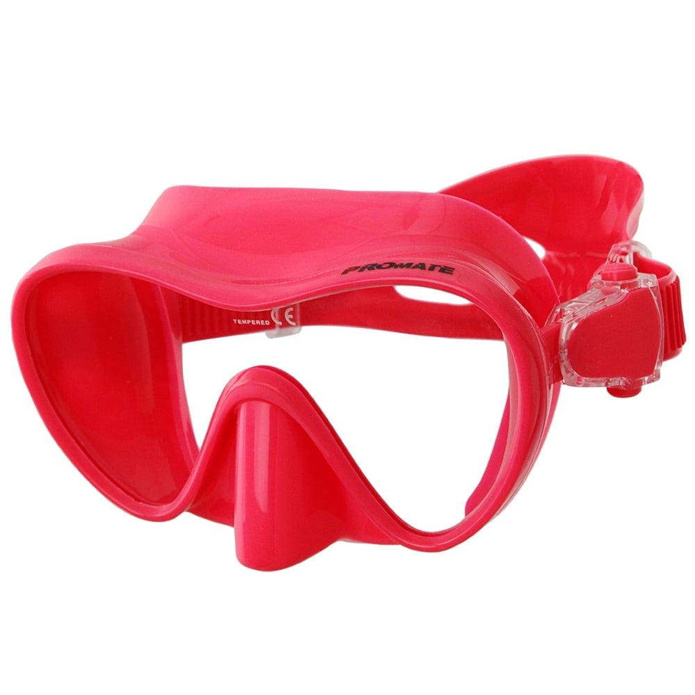 Cressi Scuba Snorkeling Frameless Dive Mask, Pink 