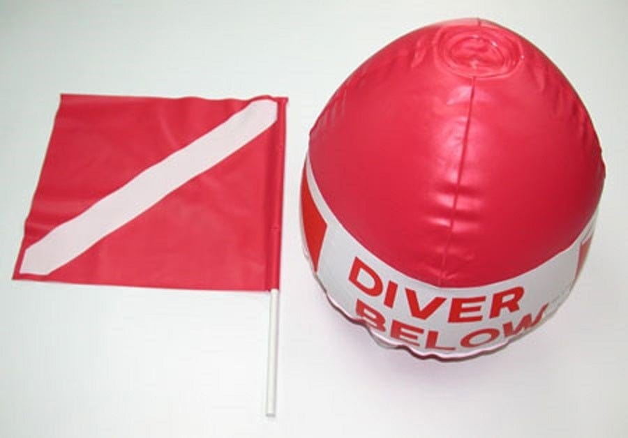Promate Inflatable Dive Flag Buoy Scuba Sign Safety Float Signal - SA010