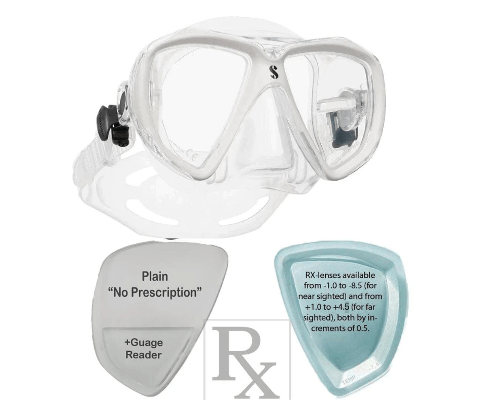 Prescription ScubaPro Spectra Dive Mask for Scuba Diving