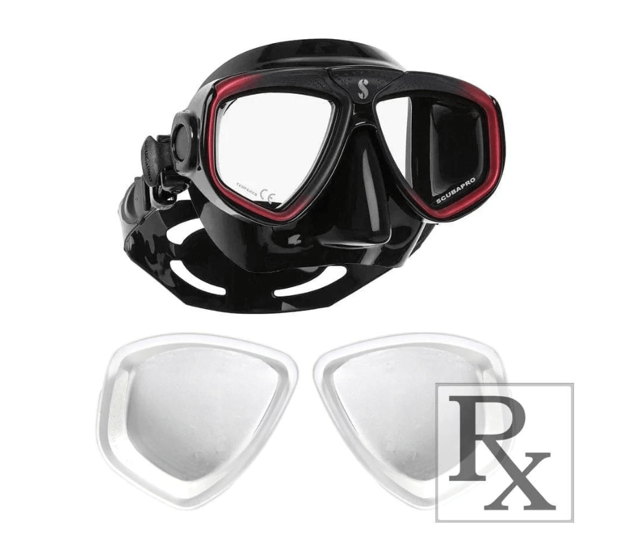 Prescription ScubaPro Zoom Dive Mask for Scuba Diving Snorkeling