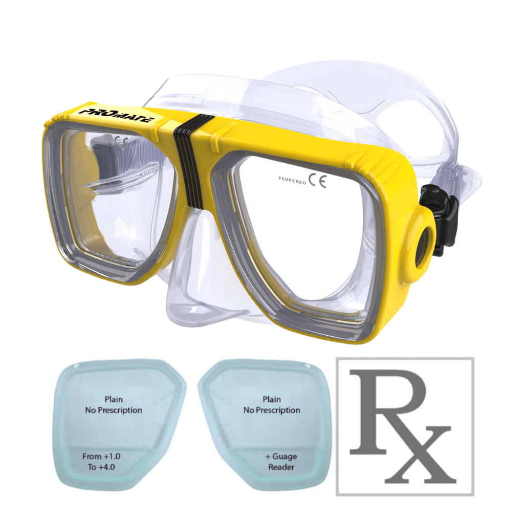 Rx Mask Best-Selling Prescription Dive Mask Promate Scope RX Mask Scuba ...