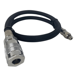 Promate Quick Disconnect Flex Hose for Tusa IR-3 & ScubaPro Air-2 - QF026