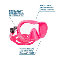 Custom Prescription ScubaPro Trinidad  Dive Mask