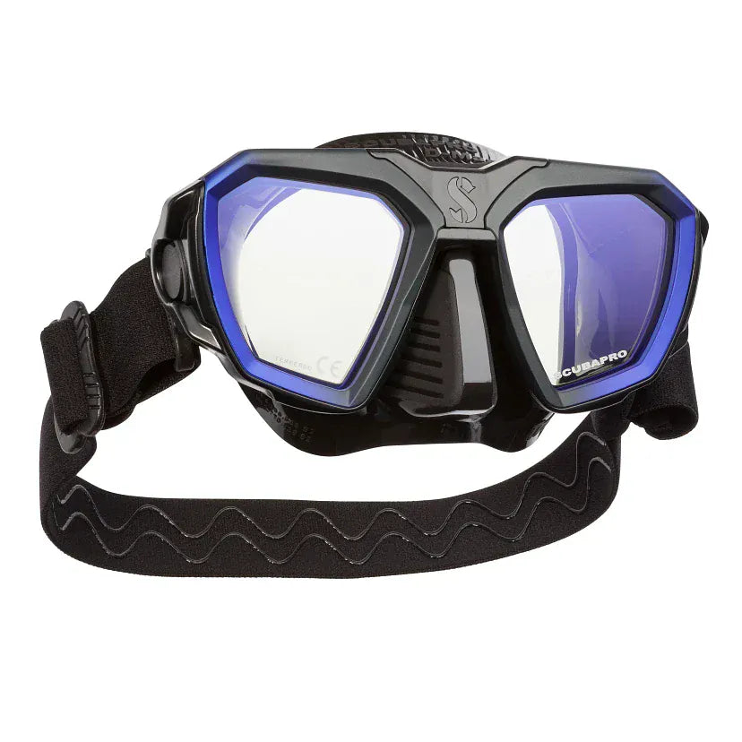 ScubaPro D-Mask Dive Mask with HUD Adapter, Comfort Strap, Frames, and ...