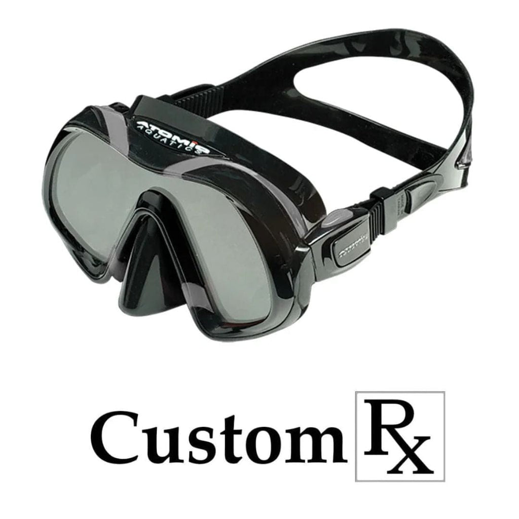 Custom Prescription Atomic Aquatics Venom Scuba Dive Mask