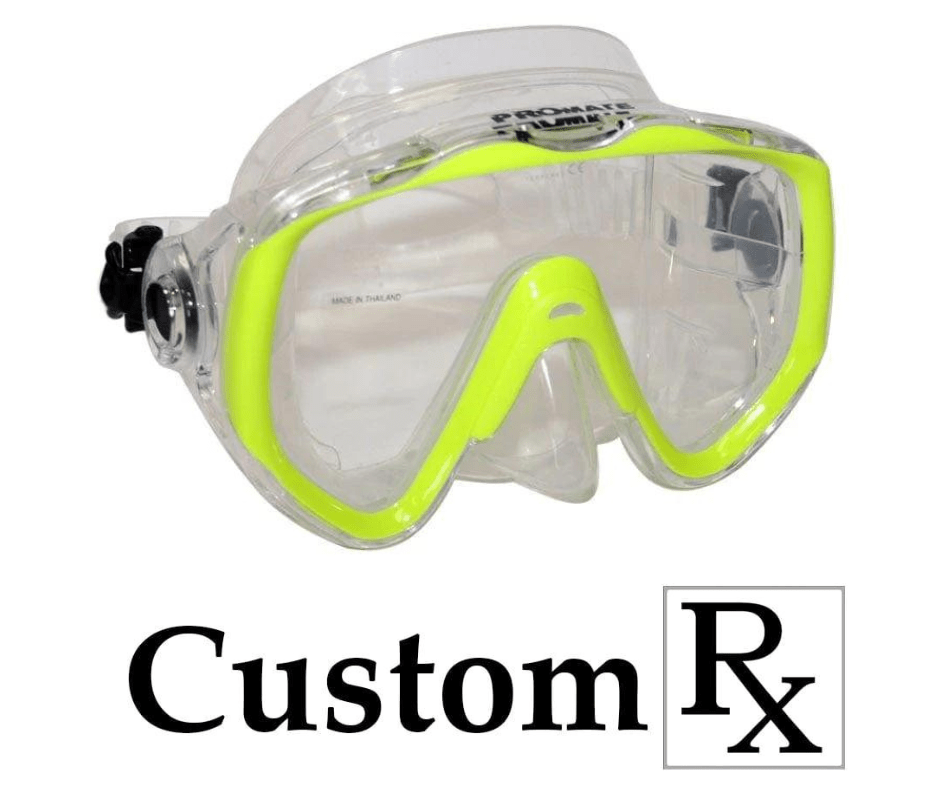 Custom Made Prescription Ocean Owl Scuba Dive Snorkeling Mask - MK160 ...