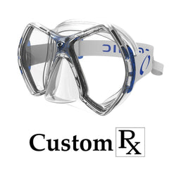 Custom Prescription Oceanic Cyanea Scuba Dive Mask