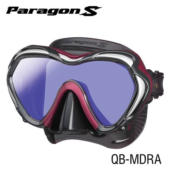 Tusa Paragon S Single Lens Scuba Diving Mask