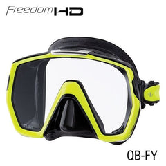 Tusa Freedom HD Single Lens Scuba Diving Snorkeling Mask