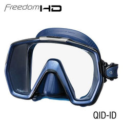 Tusa Freedom HD Single Lens Scuba Diving Snorkeling Mask