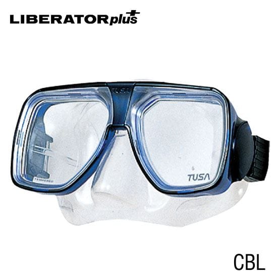 Tusa Liberator Plus Prescription Scuba Diving Snorkeling Mask