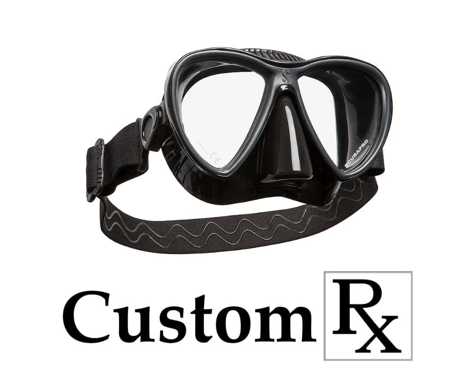Scubapro Synergy Twin Mask w-Comfort Strap-Black/Silver