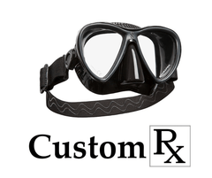 Custom Prescription ScubaPro Synergy Twin Dive Mask with Comfort Strap