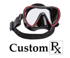 Custom Prescription Scubapro Synergy 2 Trufit Dive Mask with Comfort Strap