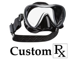 Custom Prescription Scubapro Synergy 2 Trufit Dive Mask with Comfort Strap