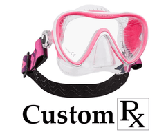 Custom Prescription Scubapro Synergy 2 Trufit Dive Mask with Comfort Strap