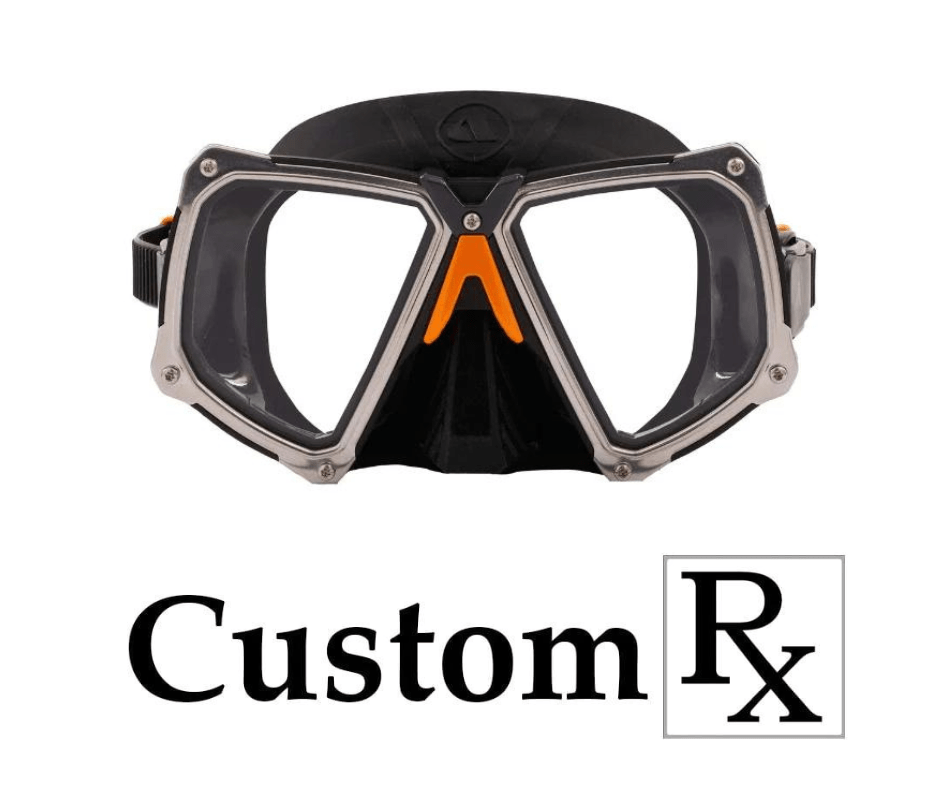 Custom Prescription Apeks VX2 Scuba Dive Mask