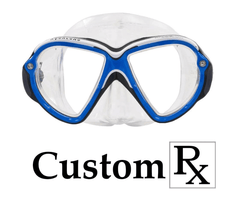 Custom Prescription Aqua Lung Reveal Ultrafit X2 Scuba Dive Mask