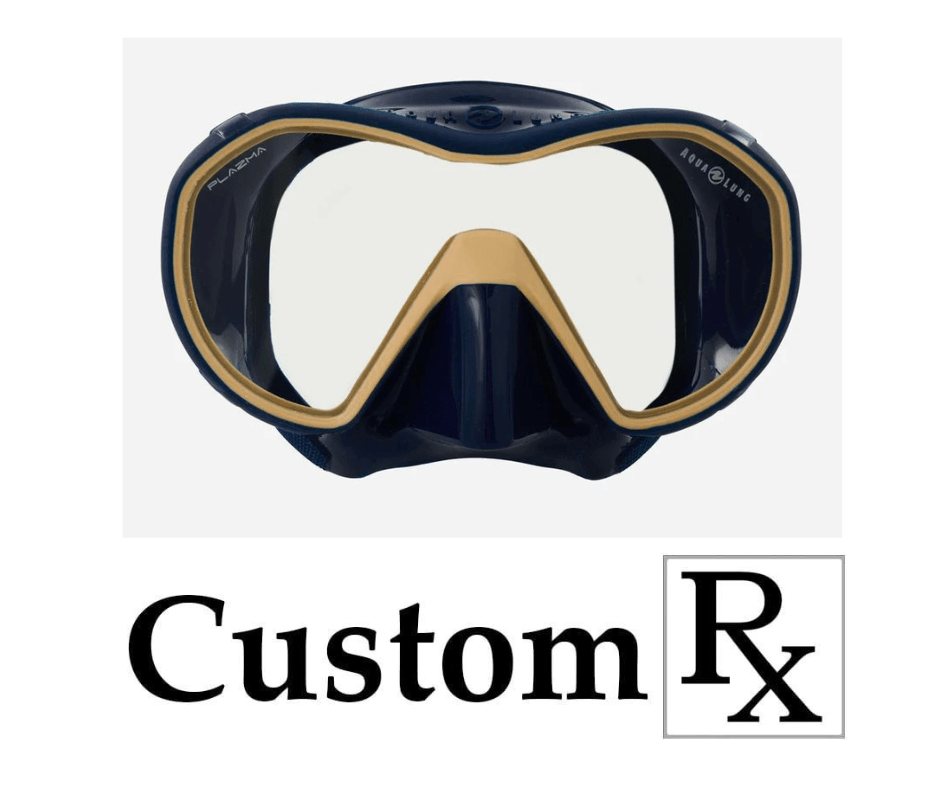 Custom Prescription Aqua Lung Plazma Scuba Dive Mask – GetWetStore