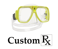 Custom Prescription ScubaPro Solara Dive Mask