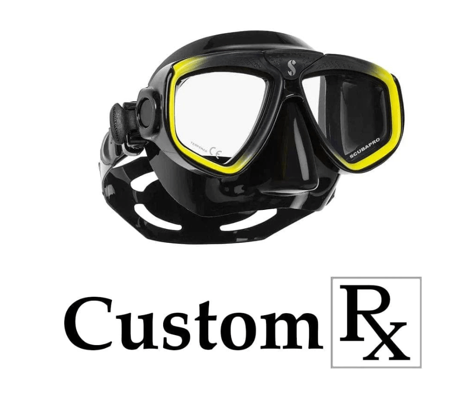 YEESAM Prescription Swim Mask For Nearsighted Divers - Custom Optical Lenses For Snorkeling & Scuba