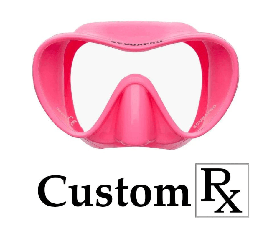 Custom Prescription ScubaPro Trinidad  Dive Mask