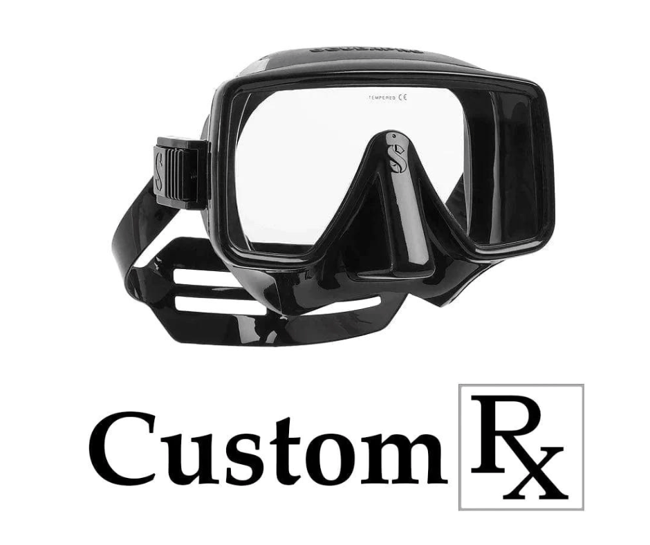 Custom Prescription ScubaPro Frameless Dive Mask