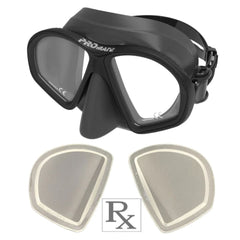 Promate Spectrum Adult Scuba Dive Prescription Snorkeling RX Mask - MK299 RX