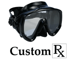 Custom Made Prescription Promate Ocean Owl Scuba Diving Snorkeling Mask - MK160 Custom