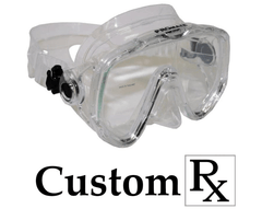 Custom Made Prescription Promate Ocean Owl Scuba Diving Snorkeling Mask - MK160 Custom