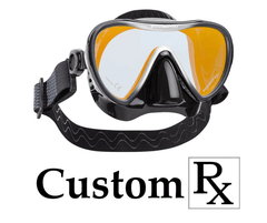 Custom Prescription Scubapro Synergy 2 Trufit Dive Mask with Comfort Strap