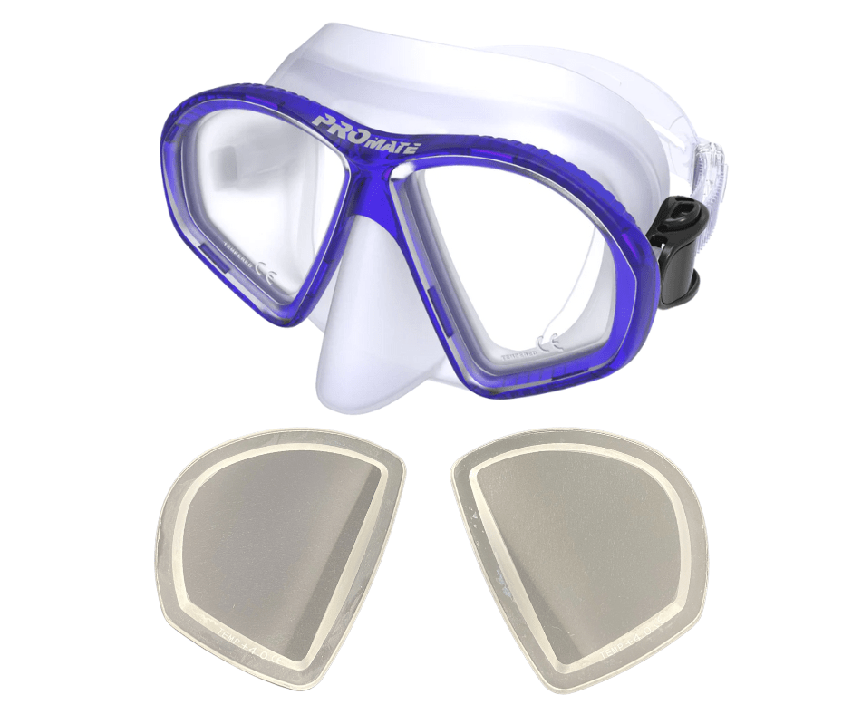 Promate Spectrum Adult Scuba Dive Prescription Snorkeling RX Mask - MK299 RX
