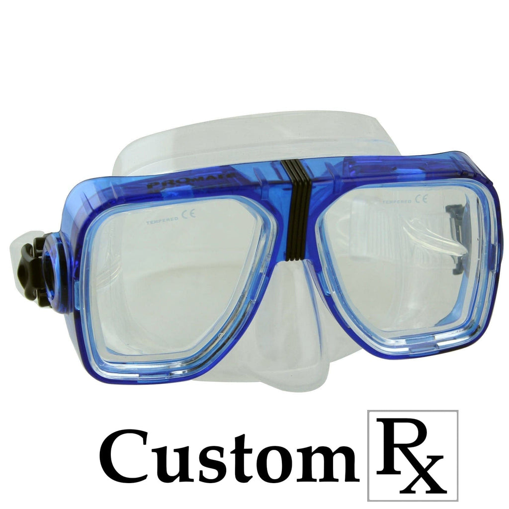 prescription diving goggles Custom Prescription Lenses on Promate Scope Scuba Dive Snorkeling Mask Optical