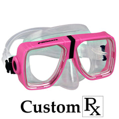 Custom Made Prescription Promate Scope Scuba Dive Snorkeling Mask - MK245 Custom
