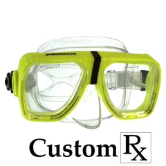 Custom Made Prescription Promate Scope Scuba Dive Snorkeling Mask - MK245 Custom