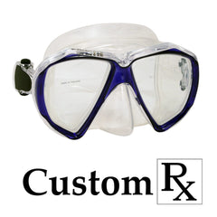 Custom Made Prescription Promate Fish Eyes Scuba Dive Snorkeling Mask - MK260 Custom