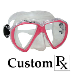 Custom Made Prescription Promate Fish Eyes Scuba Dive Snorkeling Mask - MK260 Custom