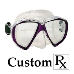 Custom Made Prescription Promate Fish Eyes Scuba Dive Snorkeling Mask - MK260 Custom