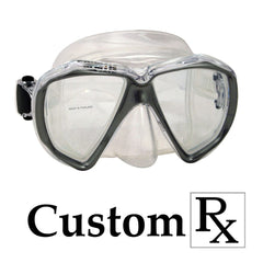 Custom Made Prescription Promate Fish Eyes Scuba Dive Snorkeling Mask - MK260 Custom