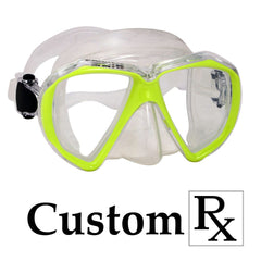 Custom Made Prescription Promate Fish Eyes Scuba Dive Snorkeling Mask - MK260 Custom