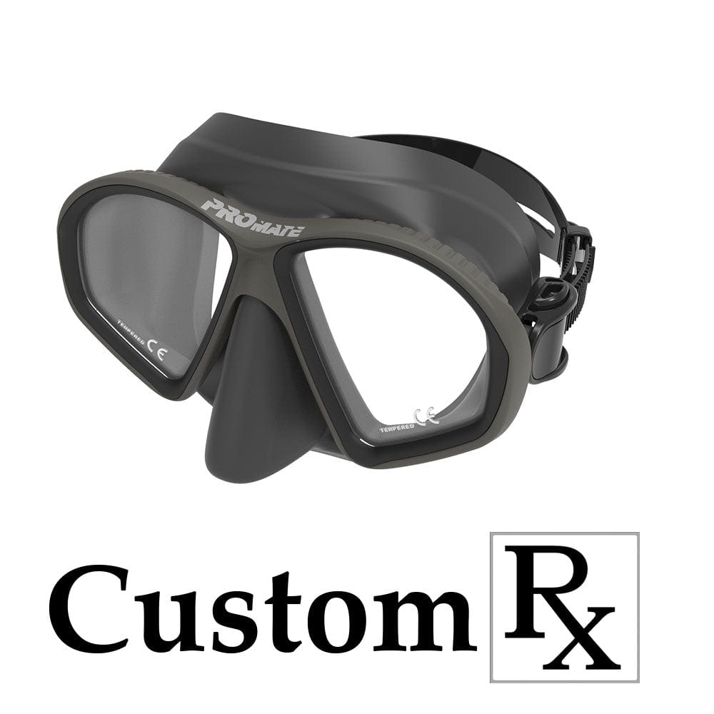 snorkeling prescription goggles Custom Made Prescription Promate Spectrum Adult Scuba Dive Snorkeling Mask