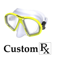 Custom Made Prescription Promate Spectrum Adult Scuba Dive Snorkeling Mask - MK299 Custom