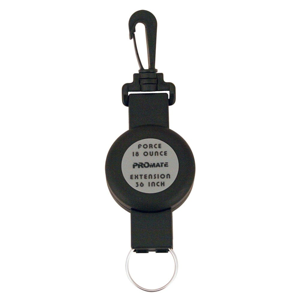 Promate Scuba Dive Gear Retractor for diving beacon light writing slate regulator octo holder - DR010